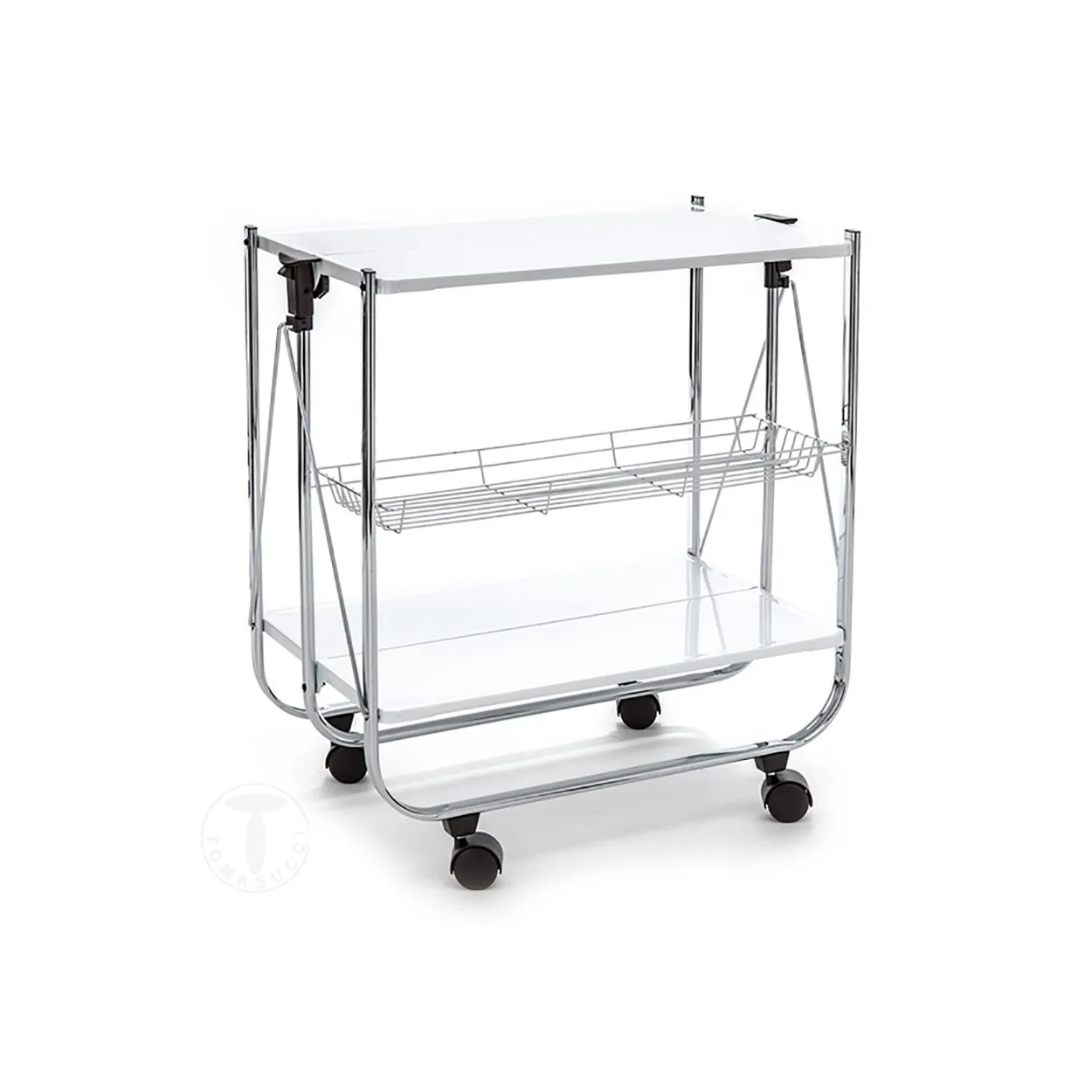 Carrello richiudibile Kit, cromo