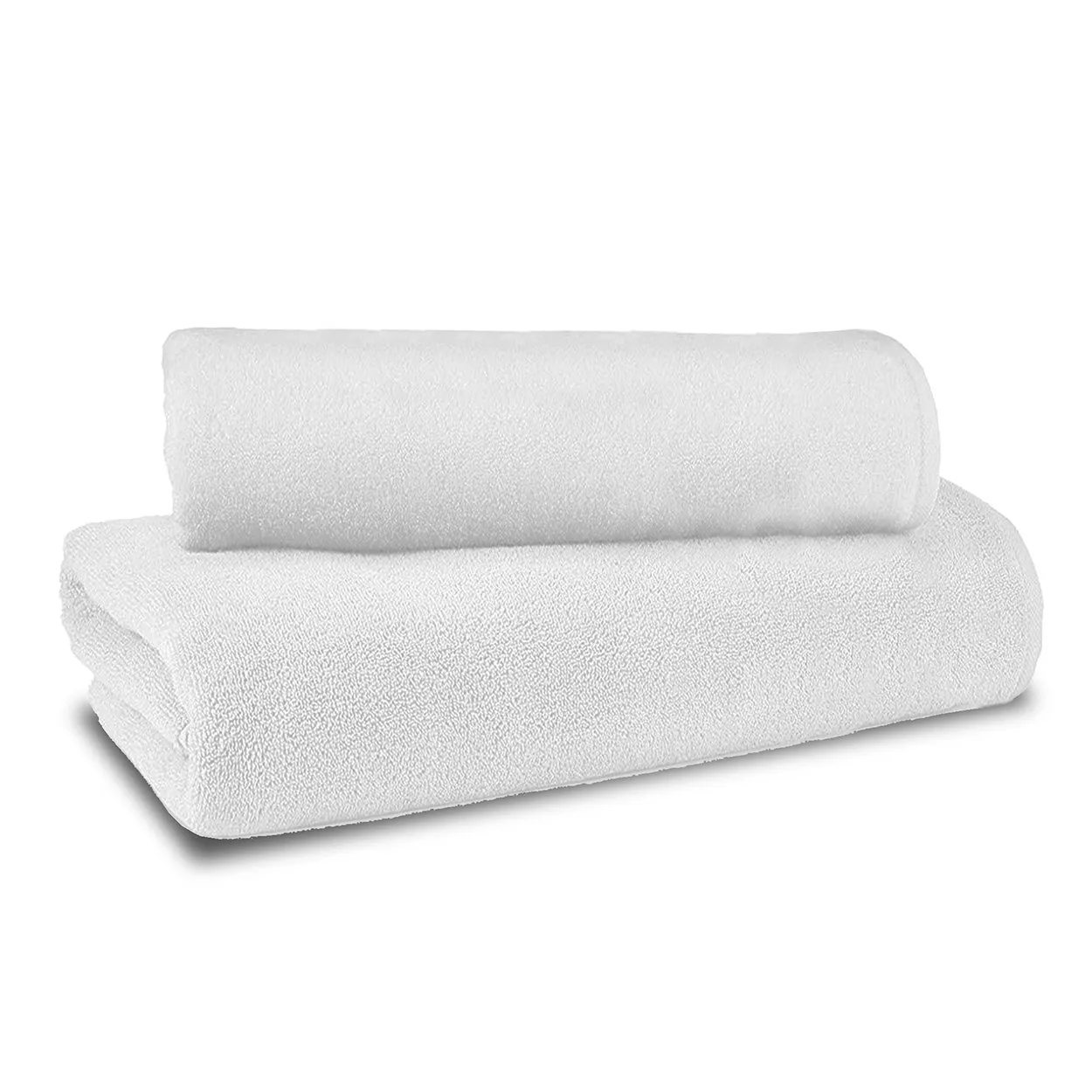 Set 2 Pezzi Plain, bianco