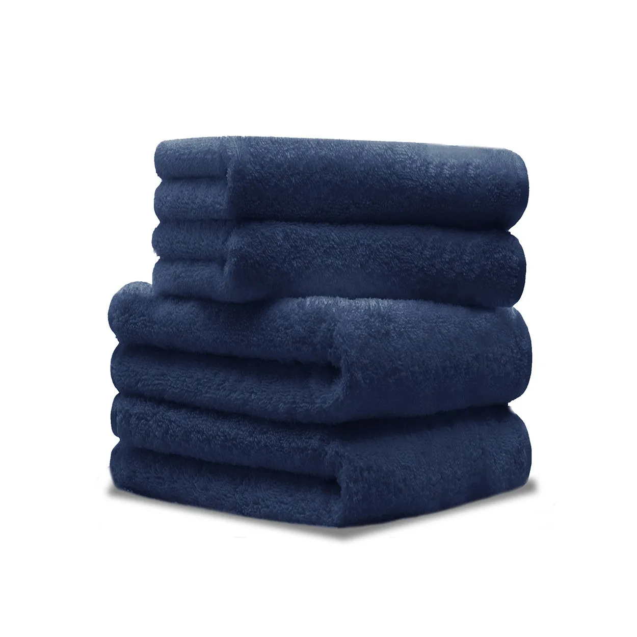 Set 4 Pezzi Plain, blu oltremare