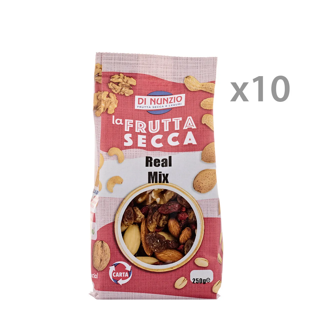 10 confezioni - Real Mix 250 gr
