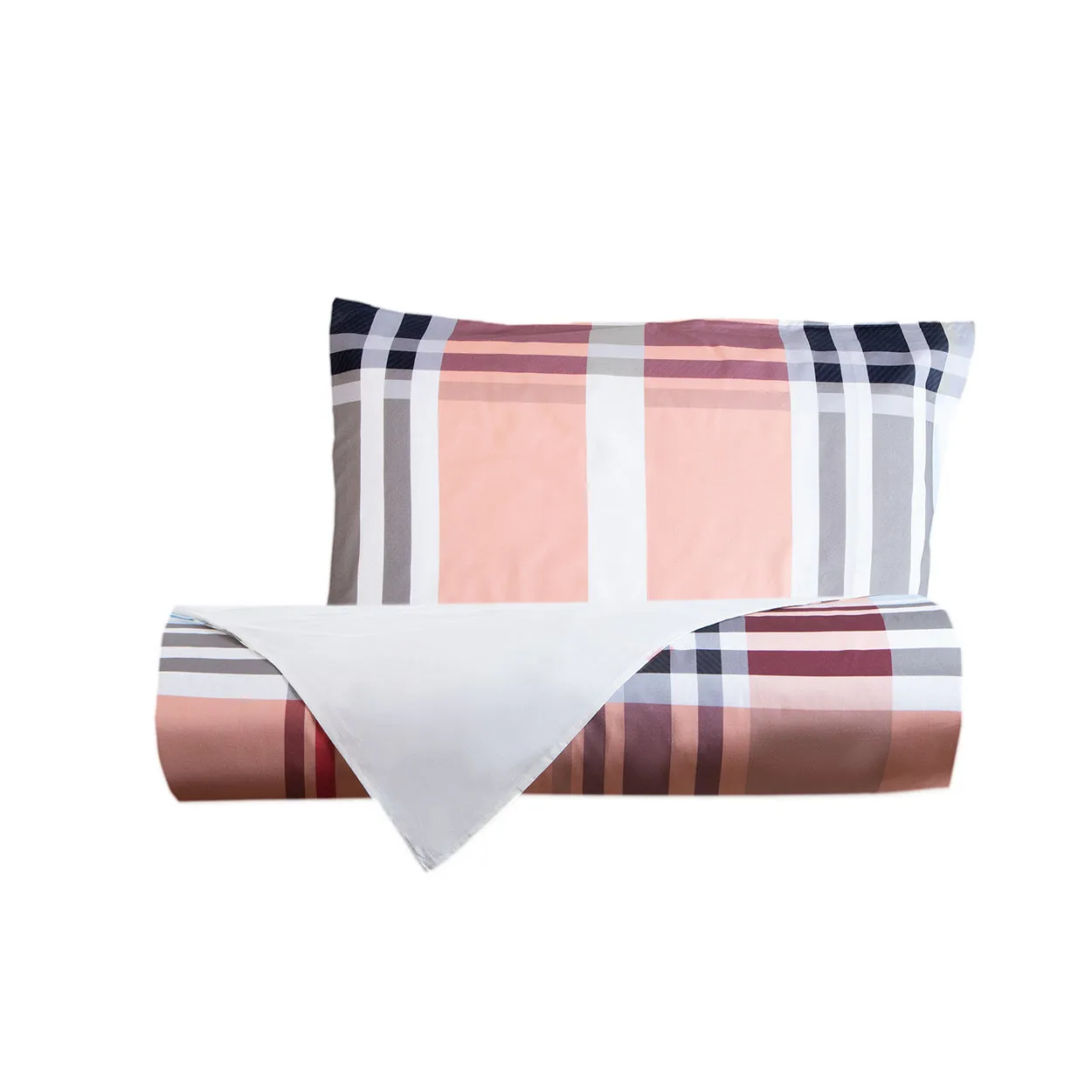 Parure copripiumino bifaccia Tartan # 4 _ una piazza