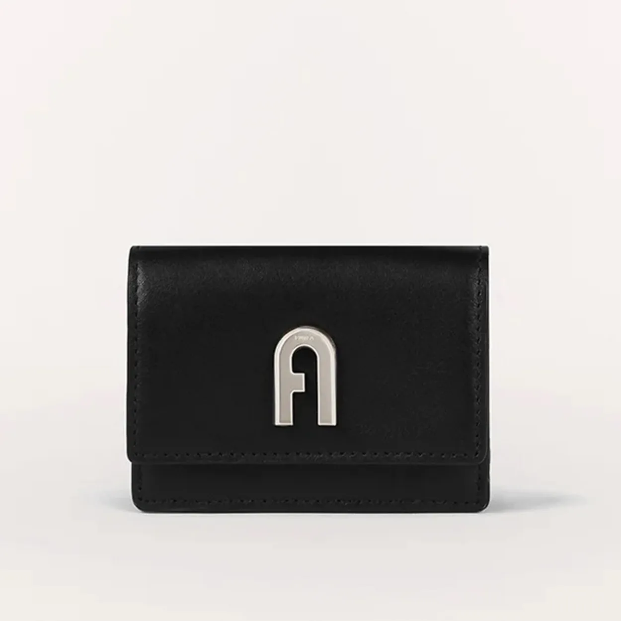 FURLA MOON Porta carte di credito nero