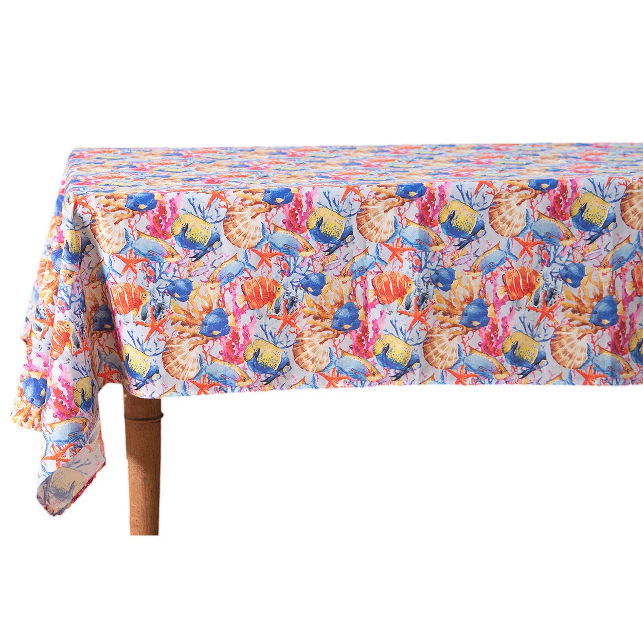 Tovaglia Cotone 140x350 cm Pesci Tropicali