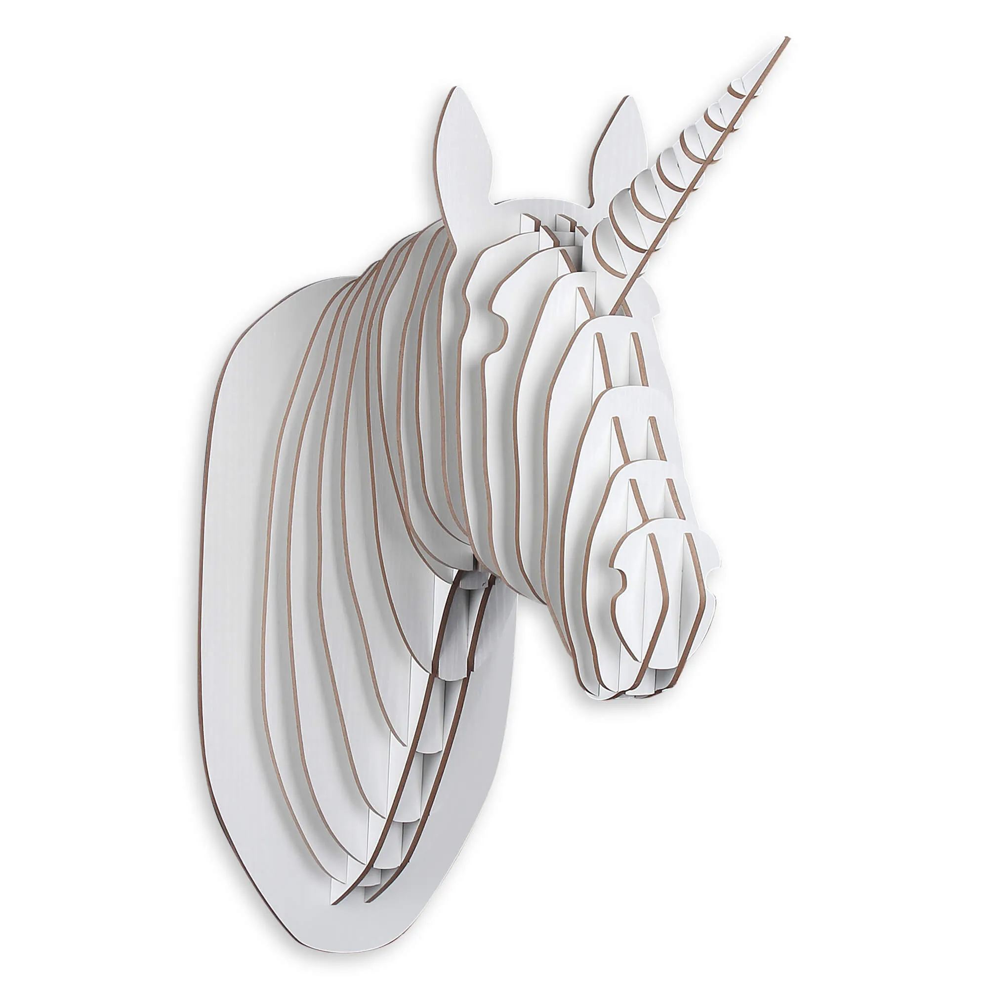 Adm - Trofeo Puzzle 'unicorno' - Colore Bianco