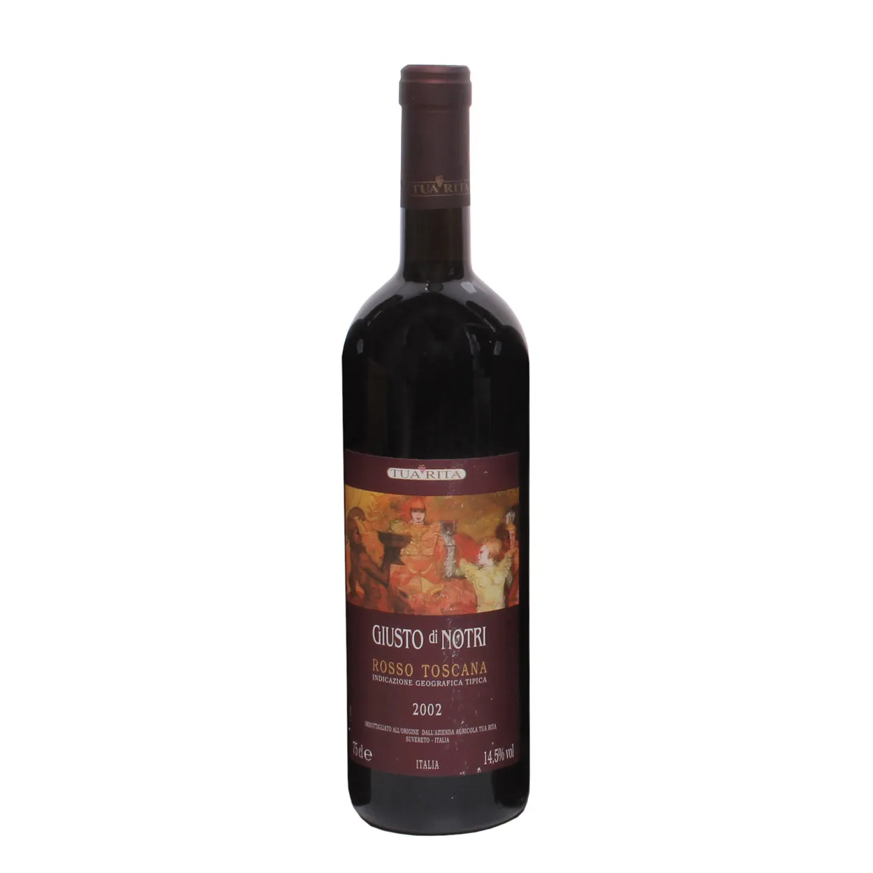 1 bottiglia - "Giusto di Notri" Rosso Toscana IGT 2002