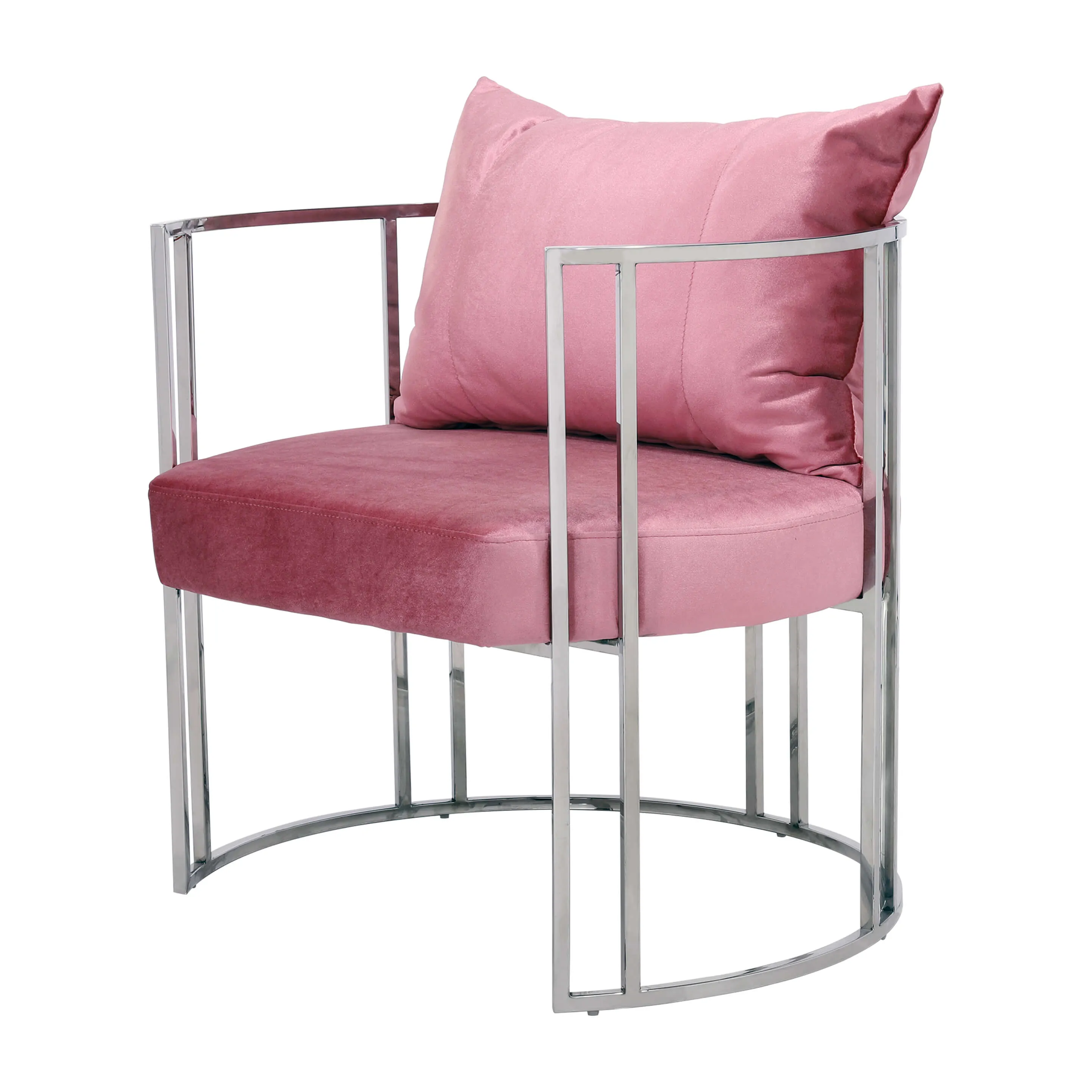 Adm - Poltrona 'new Decò Serie Luxury' - Colore Rosa