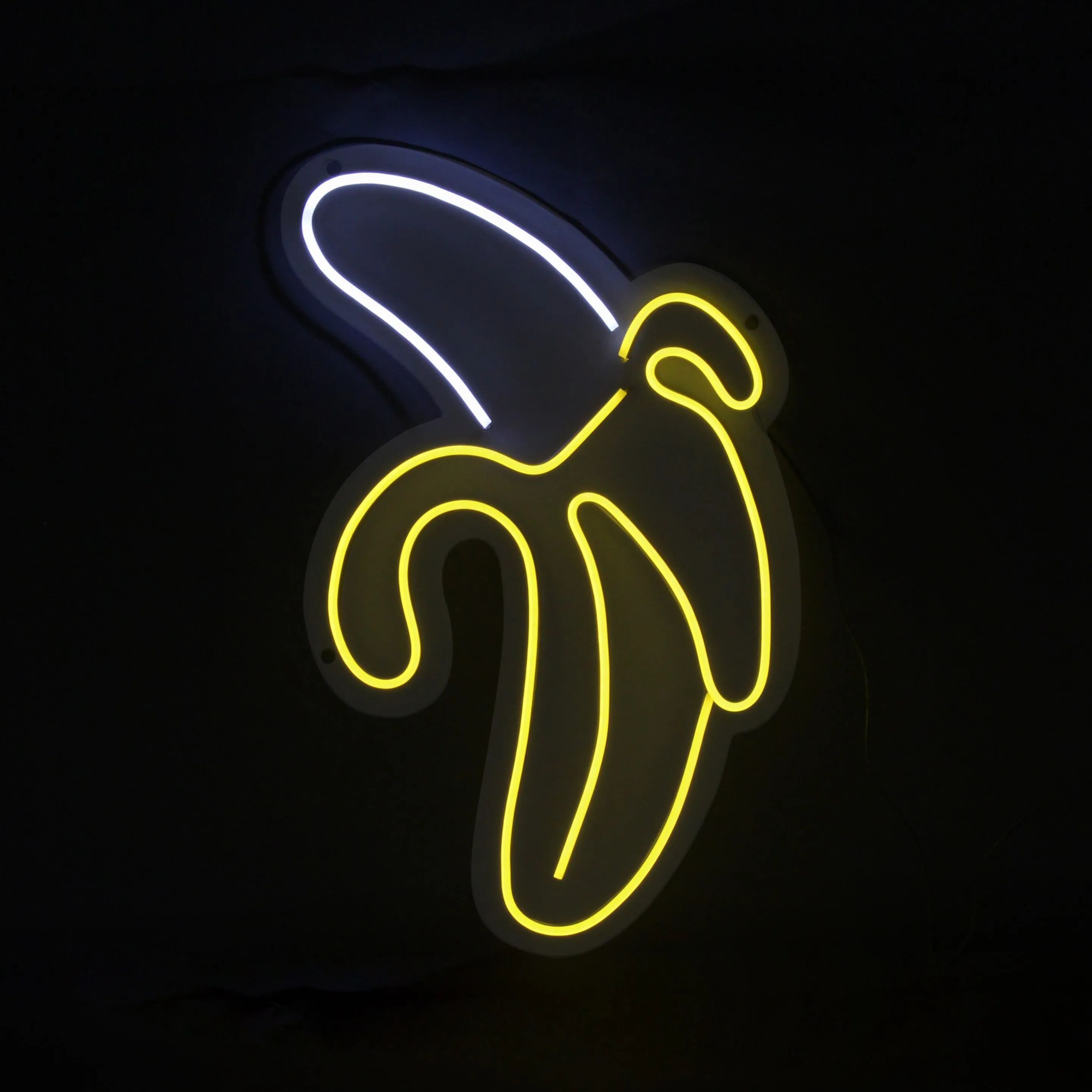 Adm - Insegne Led 'banana' - Colore Giallo