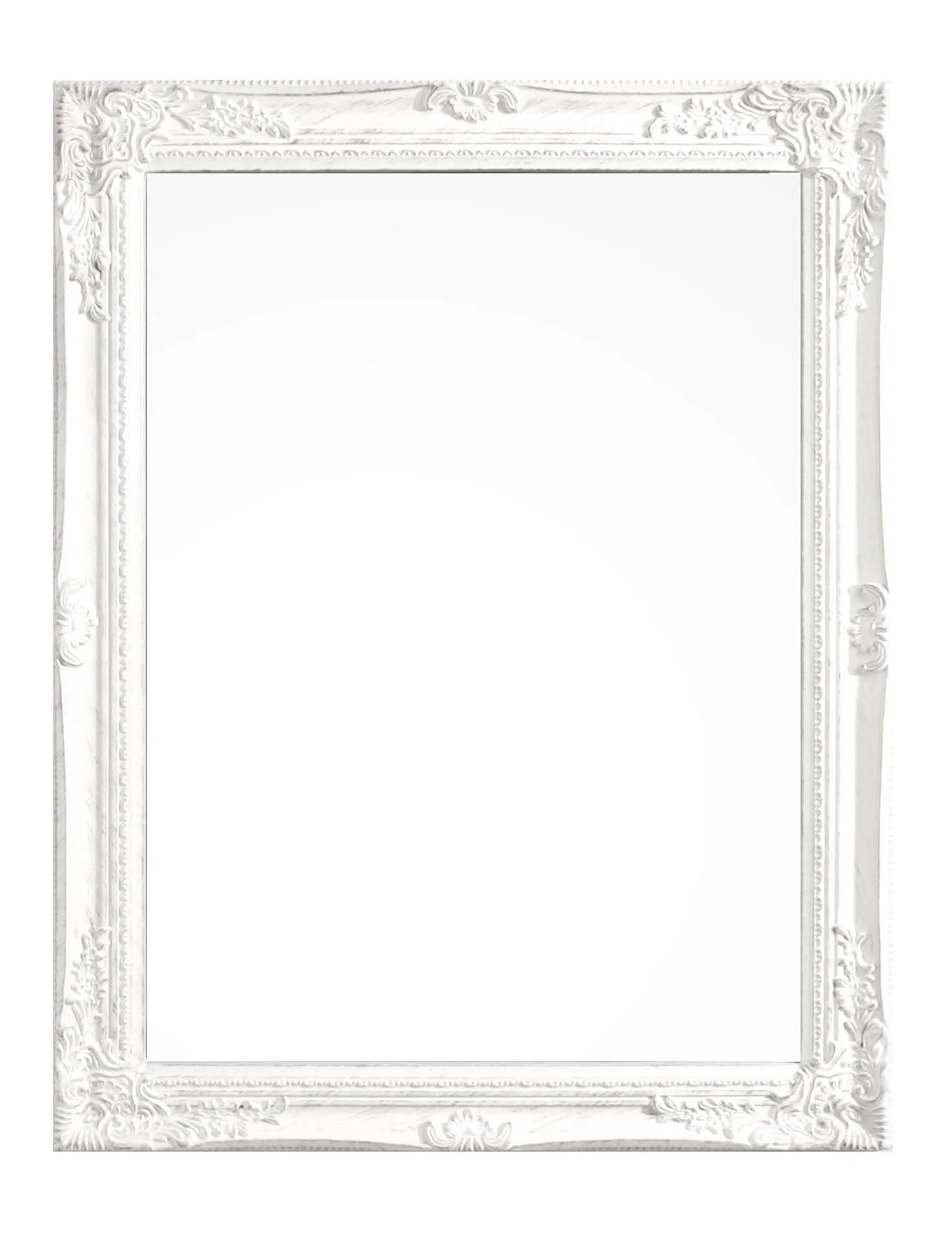 Specchio Miro c-c bianco 62x82