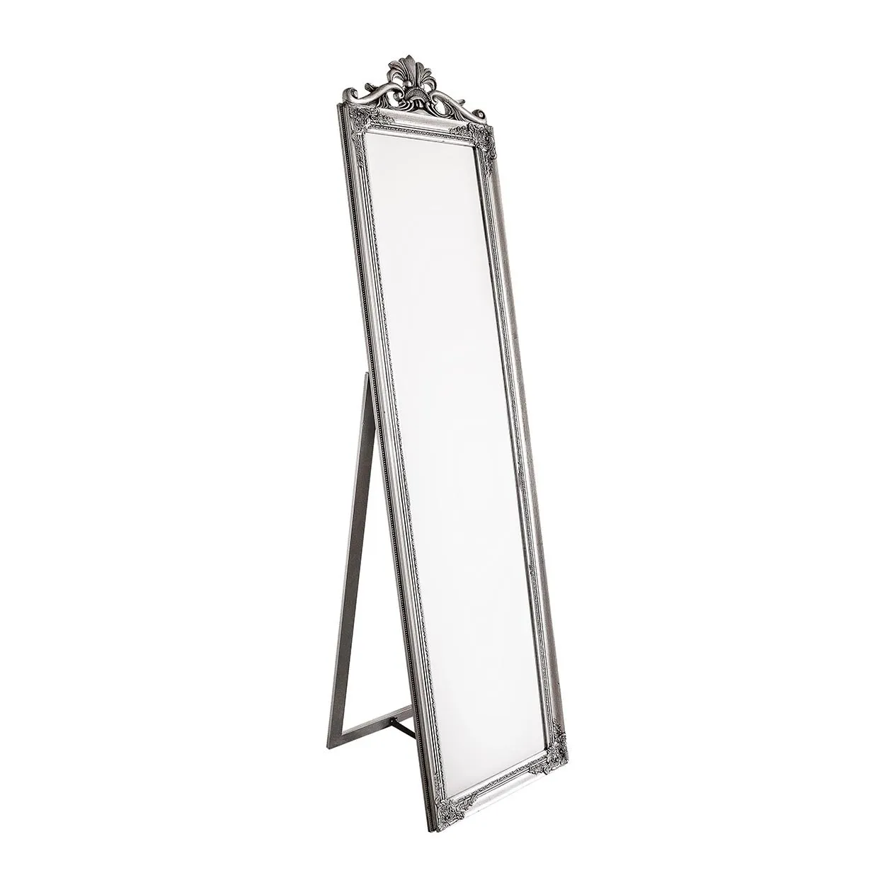 Specchio st Miro c-c argento 45x180