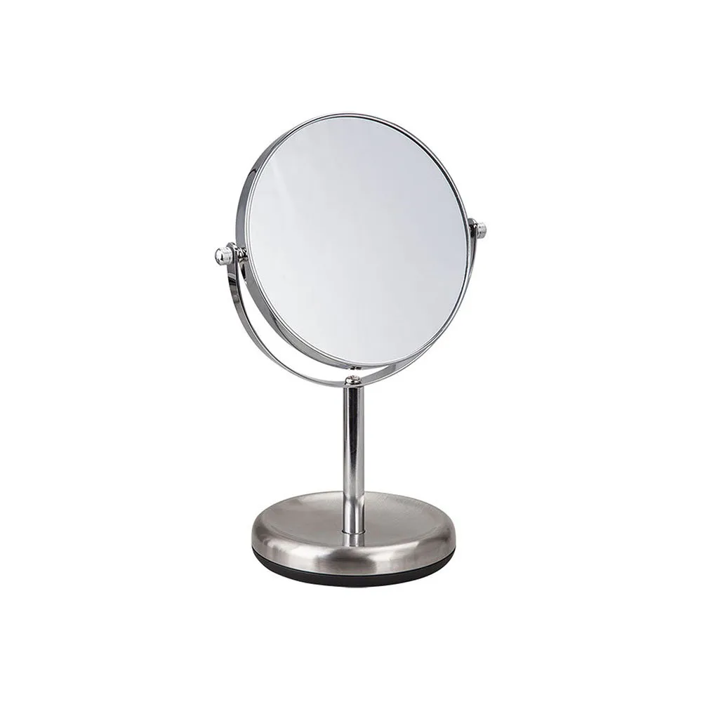 Doppio specchio da tavolo MOLLY, grigio