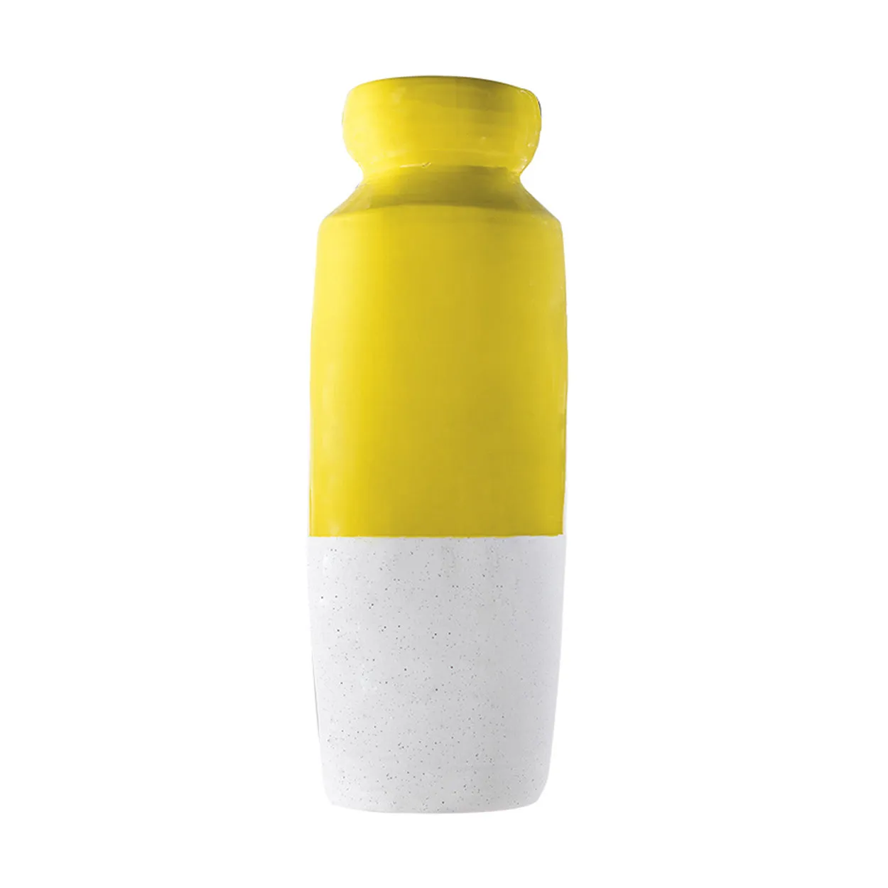 Vaso piccolo Itria giallo effetto pietra