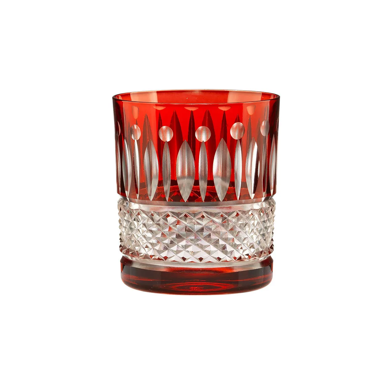 Provenza tumbler h.10 cm rosso 6 pz