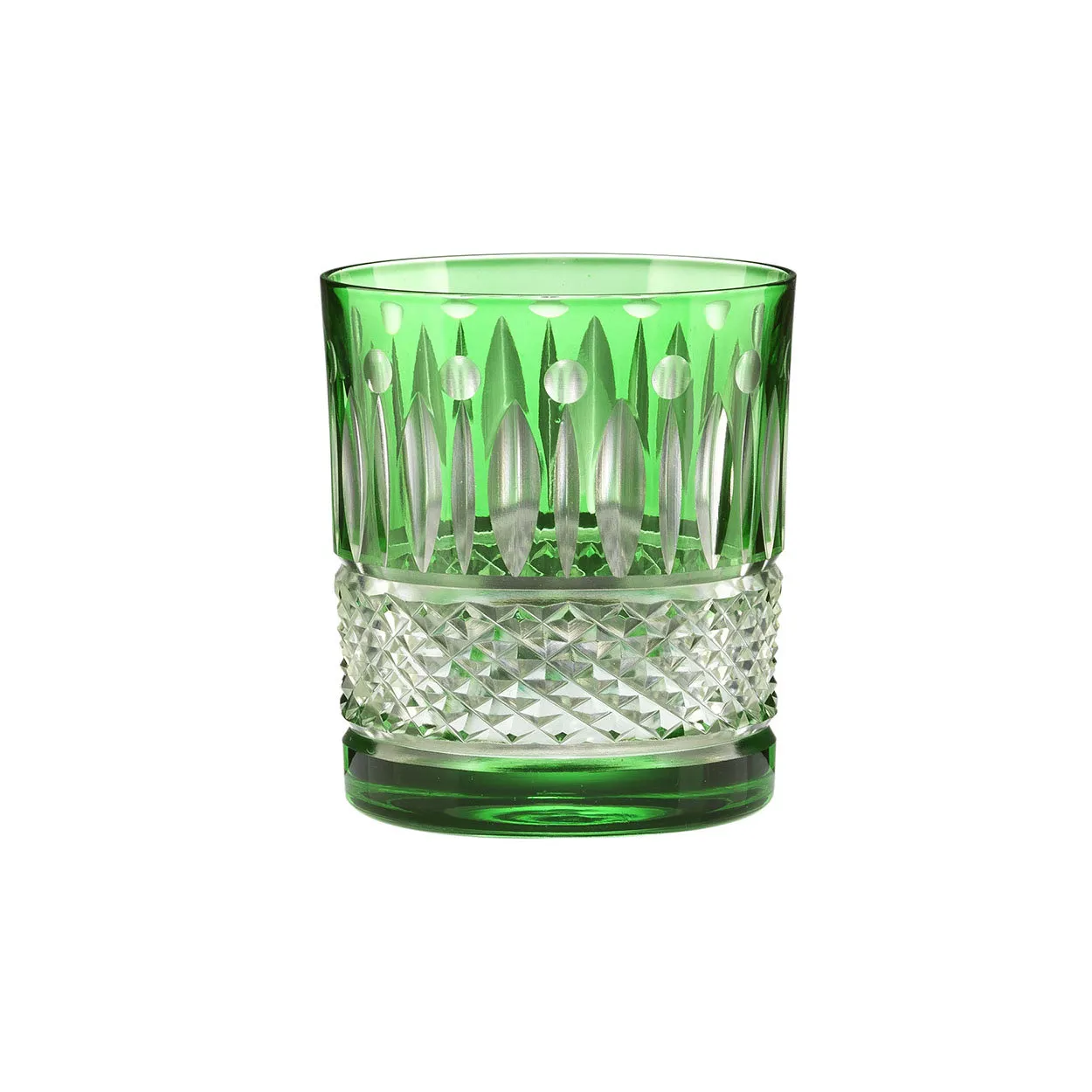 Provenza tumbler h.10 cm verde 6 pz