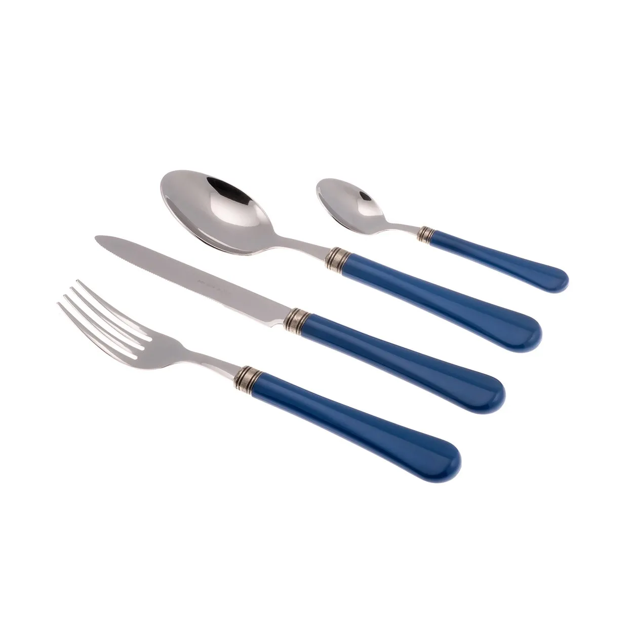 Set 24 pezzi tavola linea GIULIETTA, blu