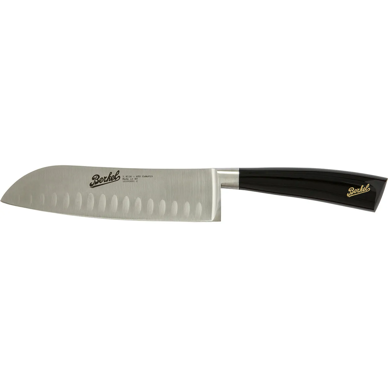 Elegance coltello Santoku 18 cm, nero