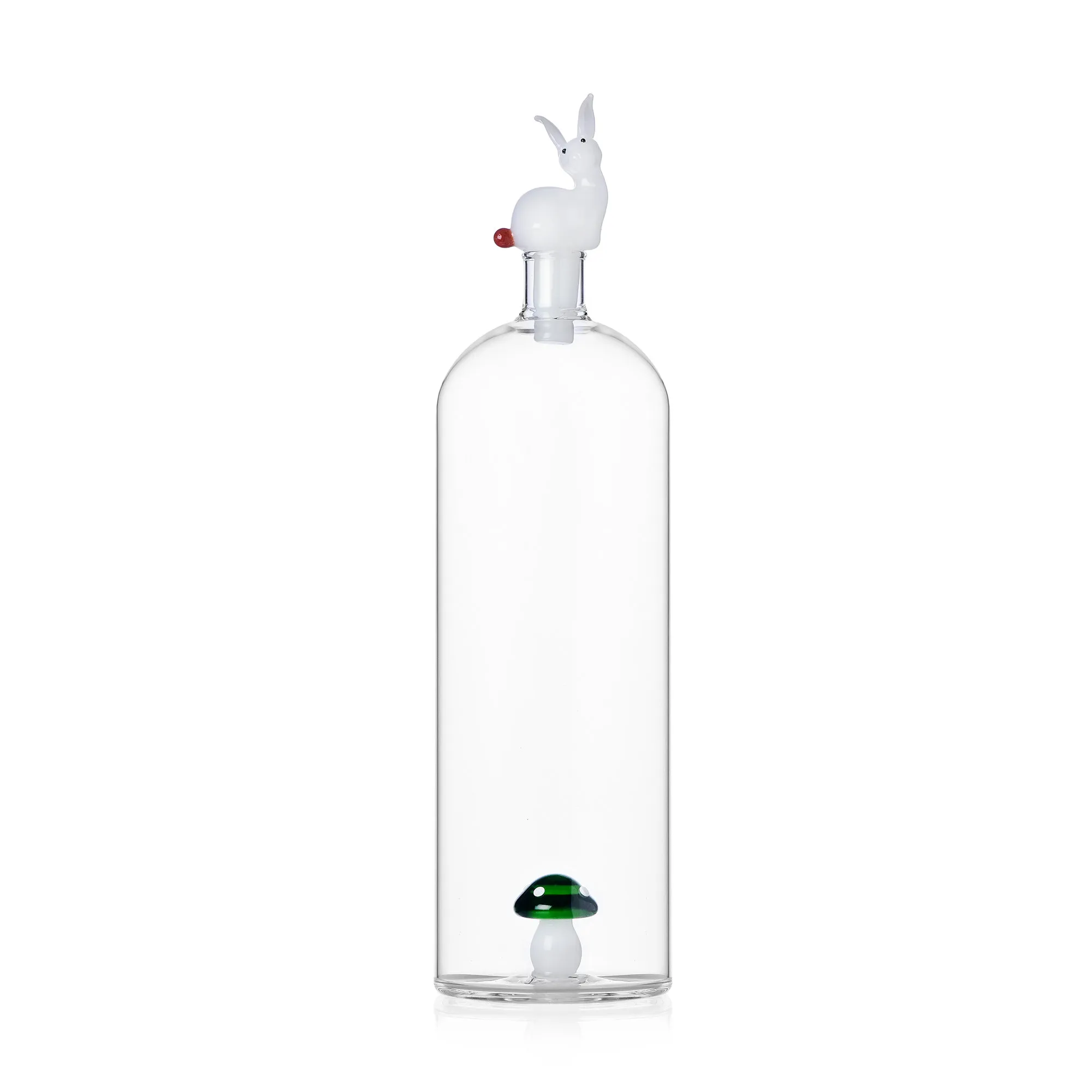 Alice Bottle Green Mushroom&white Rabbit 0935209020