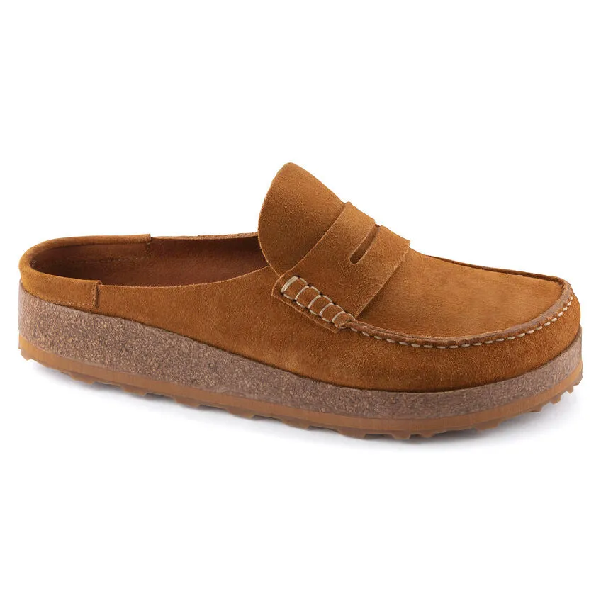 Birkenstock Naples Mink, Suede Leather-narrow Fit Uomo