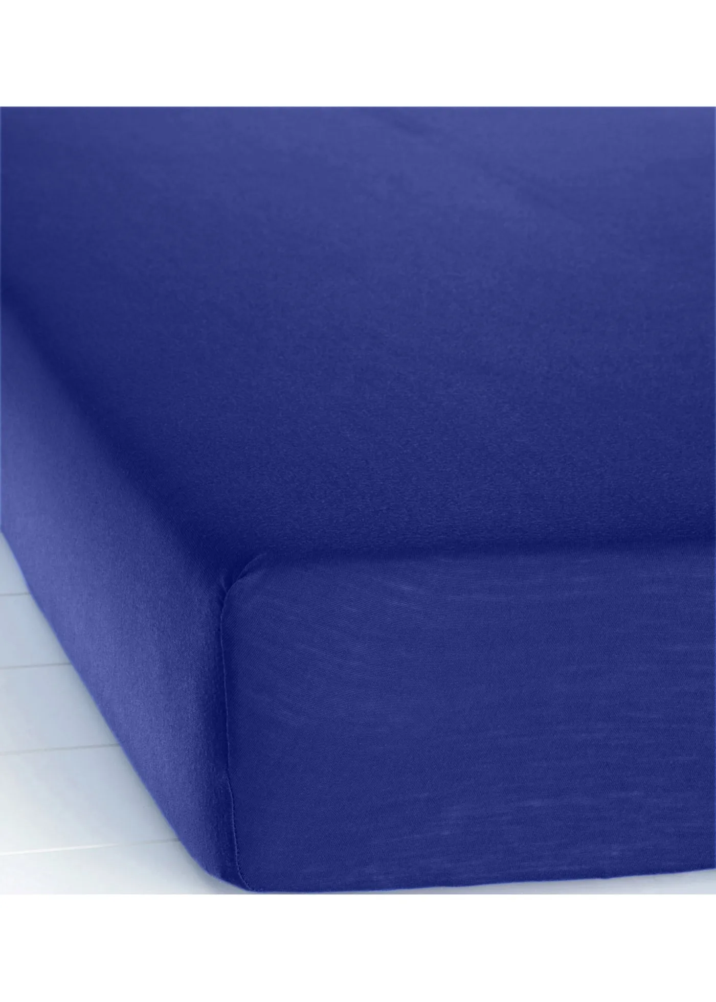 Lenzuolo con angoli in jersey di microfibra (Blu) - bpc living bonprix collection