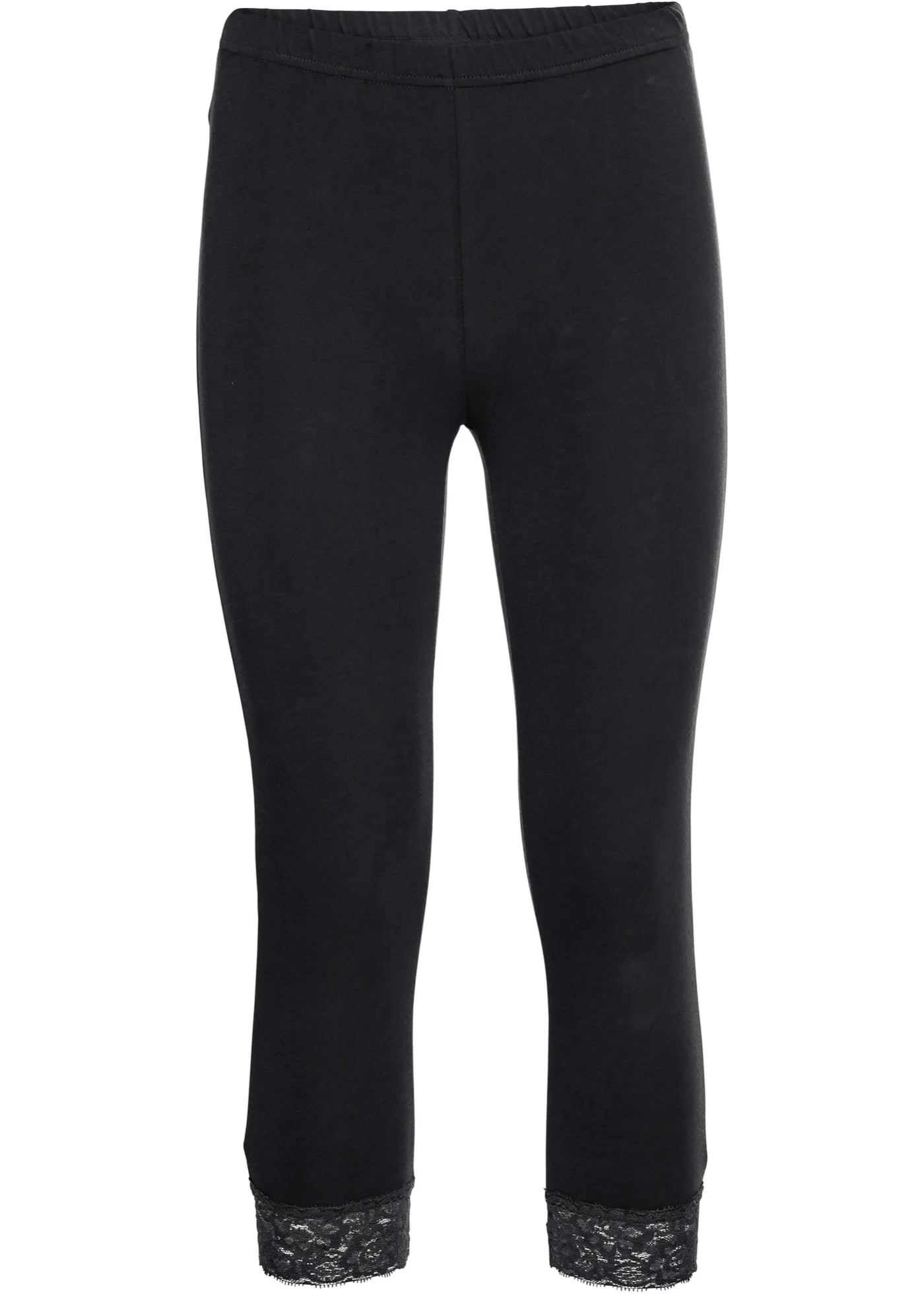 Leggings pigiama a pinocchietto (Nero) - bpc bonprix collection