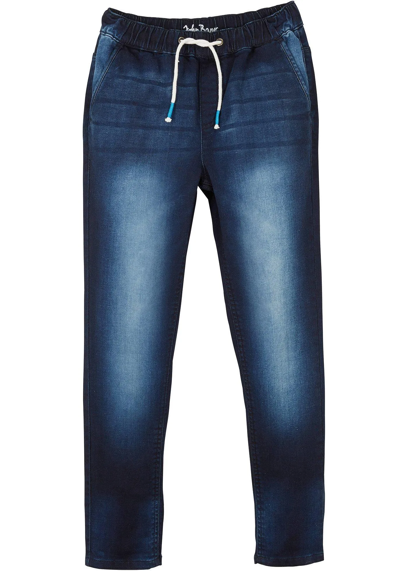 Jeans in felpa regular fit (Nero) - John Baner JEANSWEAR