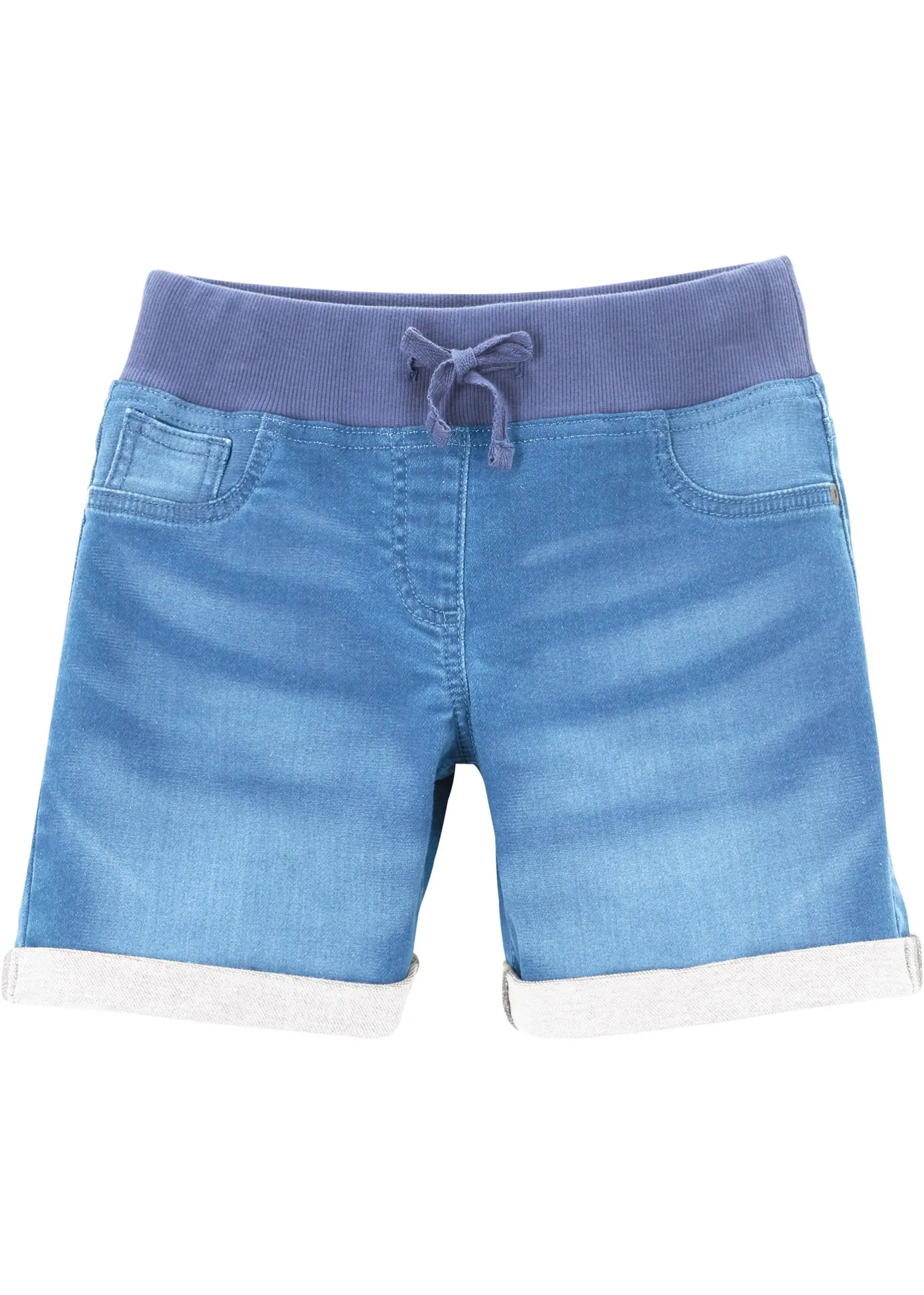 Shorts in felpa effetto jeans (Blu) - John Baner JEANSWEAR
