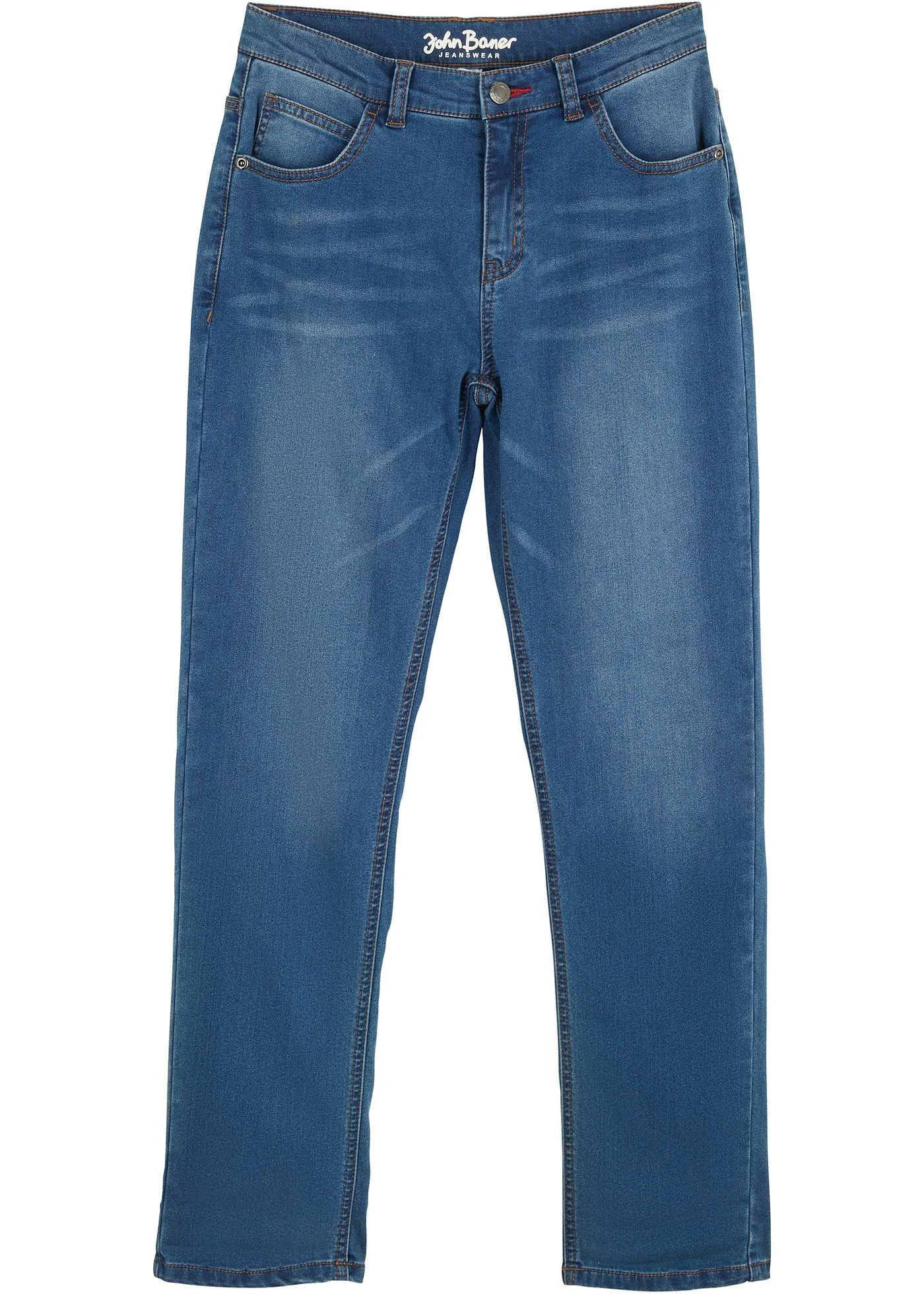 Jeans con fodera in pile slim fit (Blu) - John Baner JEANSWEAR