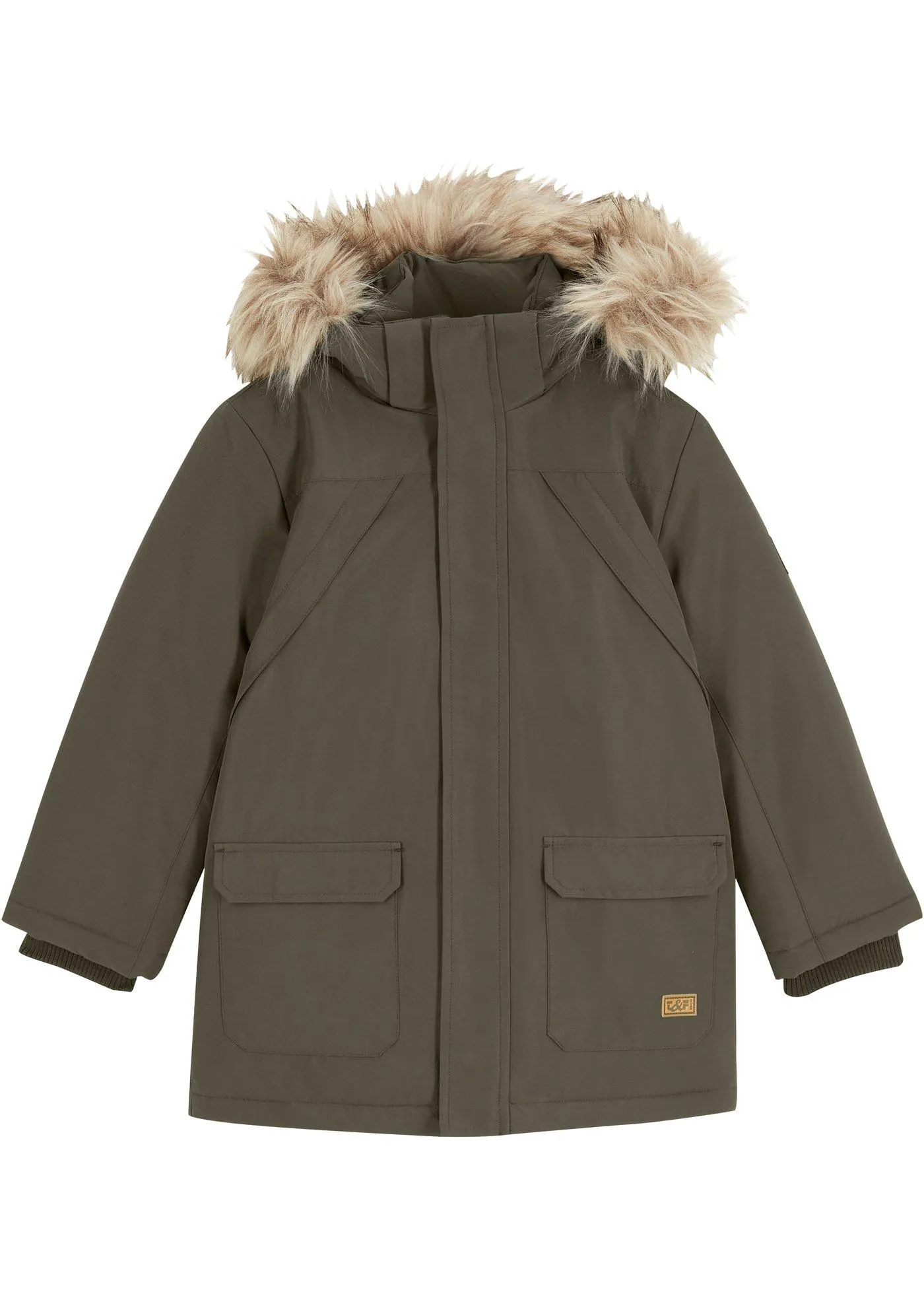 Parka con cappuccio (Verde) - bpc bonprix collection