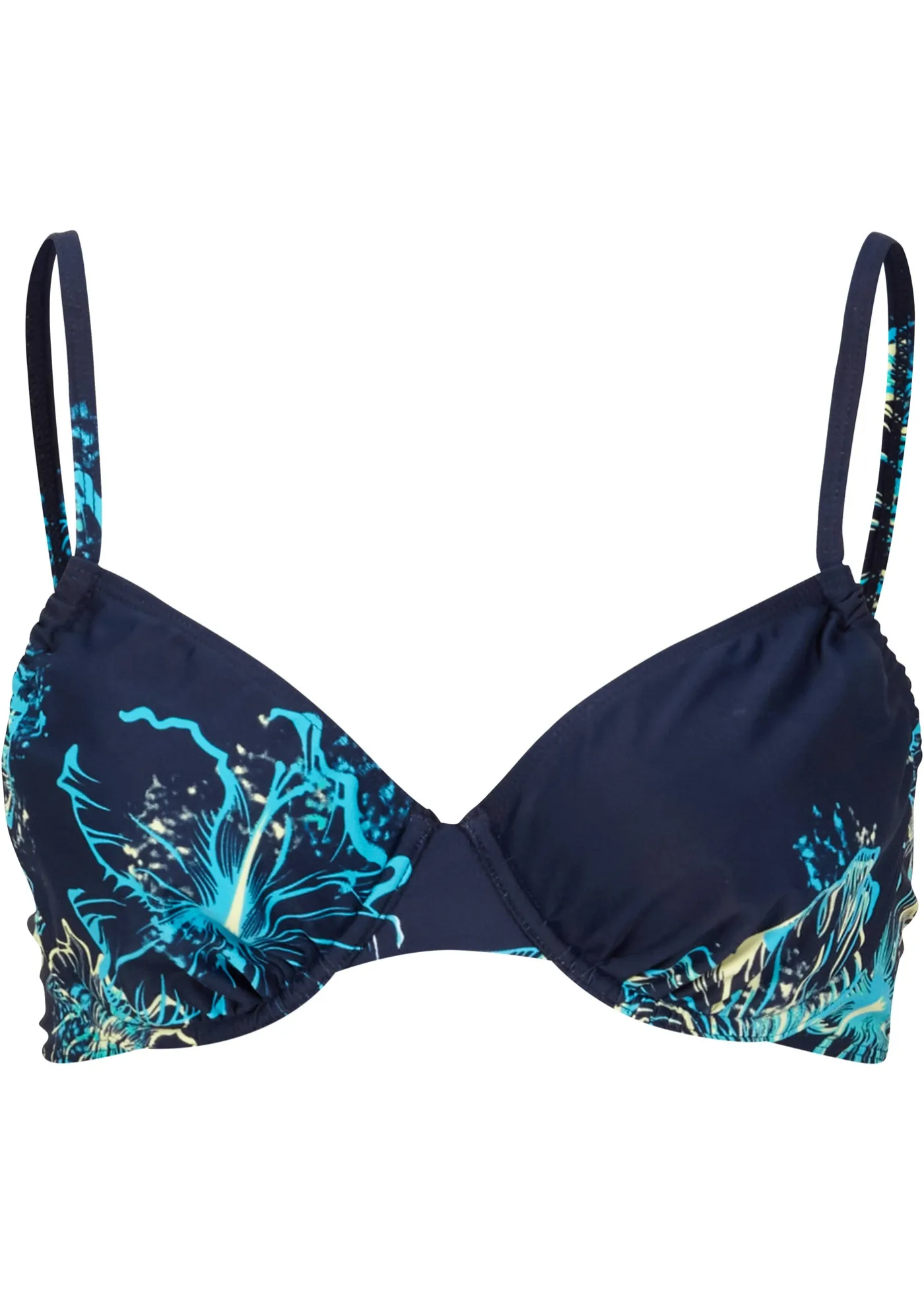 Reggiseno bikini con ferretto (Blu) - bpc bonprix collection