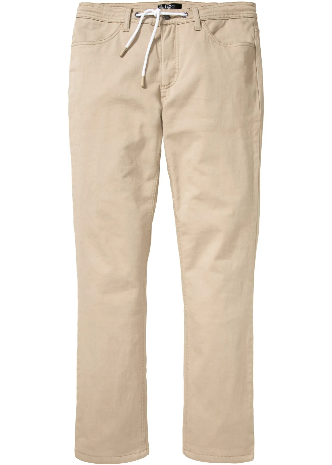 Pantaloni termici elasticizzati con taglio comfort regular fit, straight (Marrone) - bpc bonprix collection