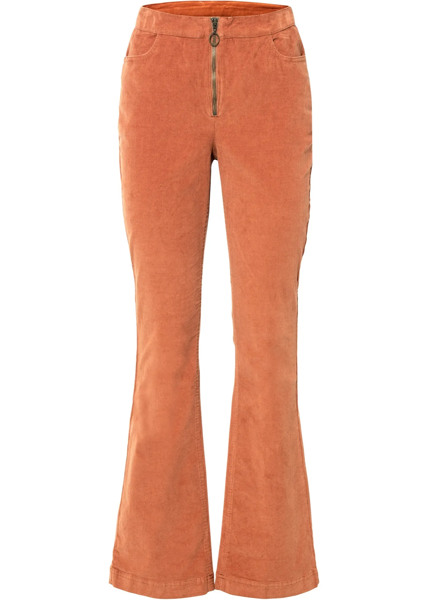 Pantaloni di velluto di cotone biologico (Arancione) - RAINBOW