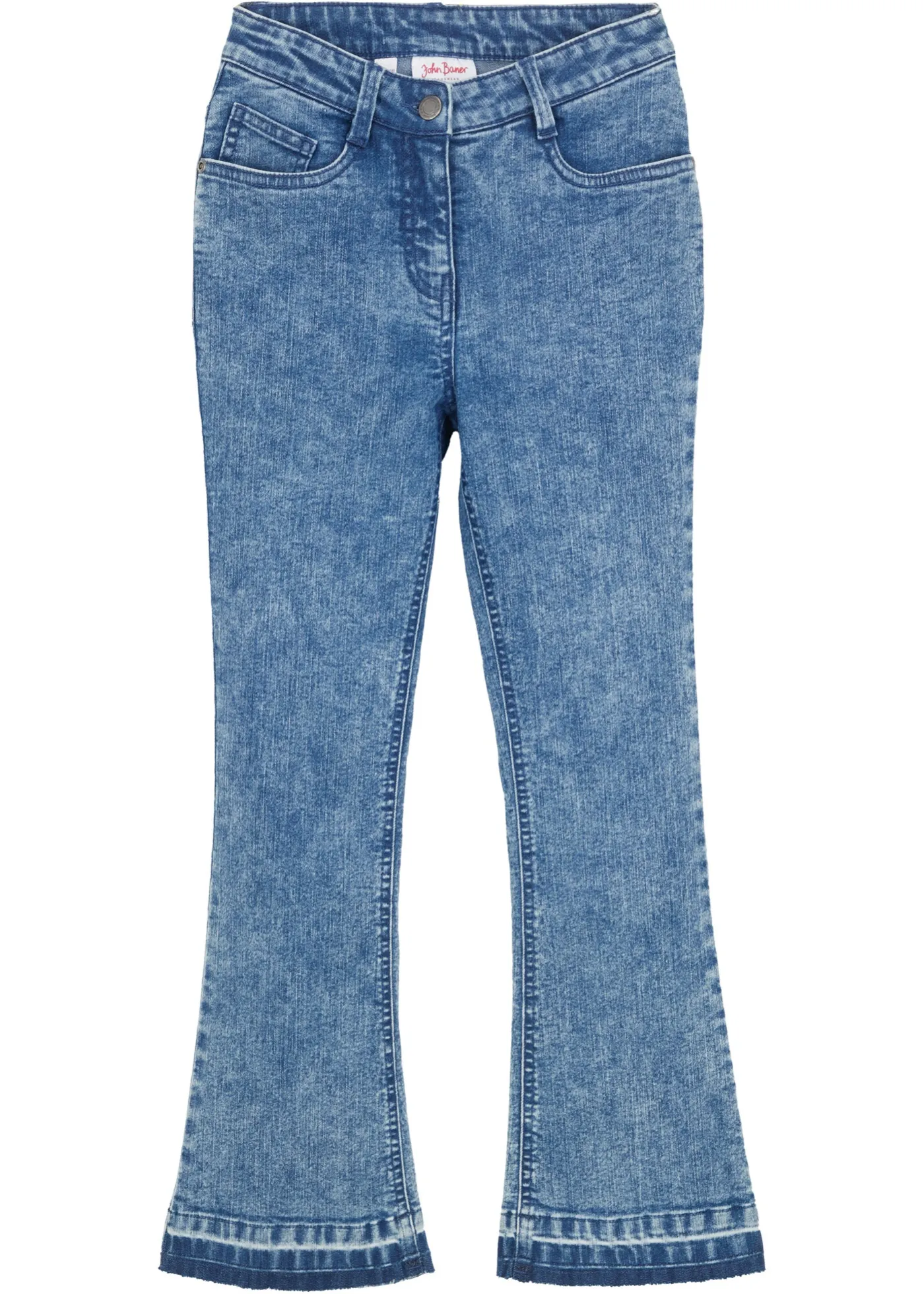 Jeans elasticizzati flared (Blu) - John Baner JEANSWEAR