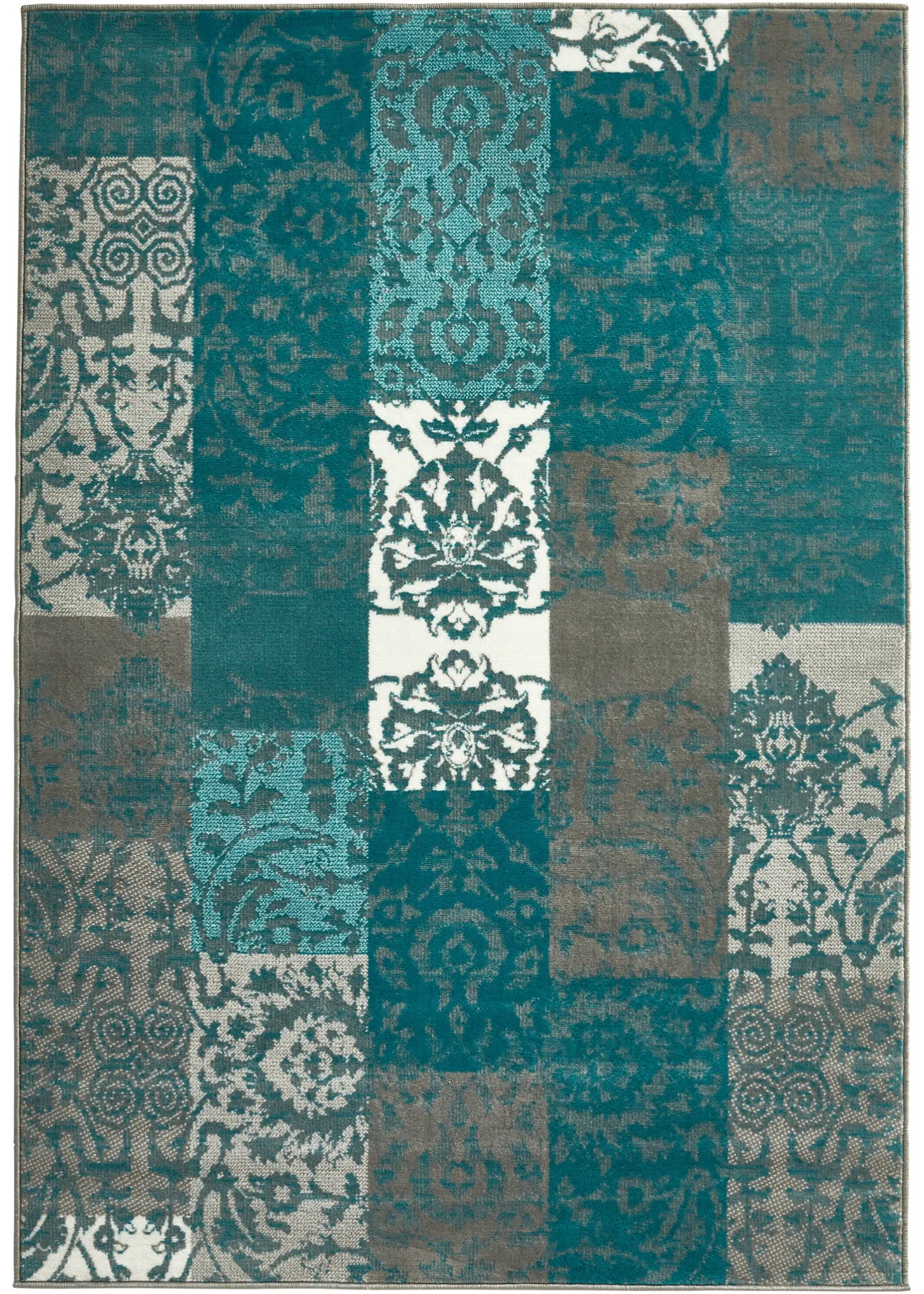 Tappeto con effetto patchwork (Blu) - bpc living bonprix collection