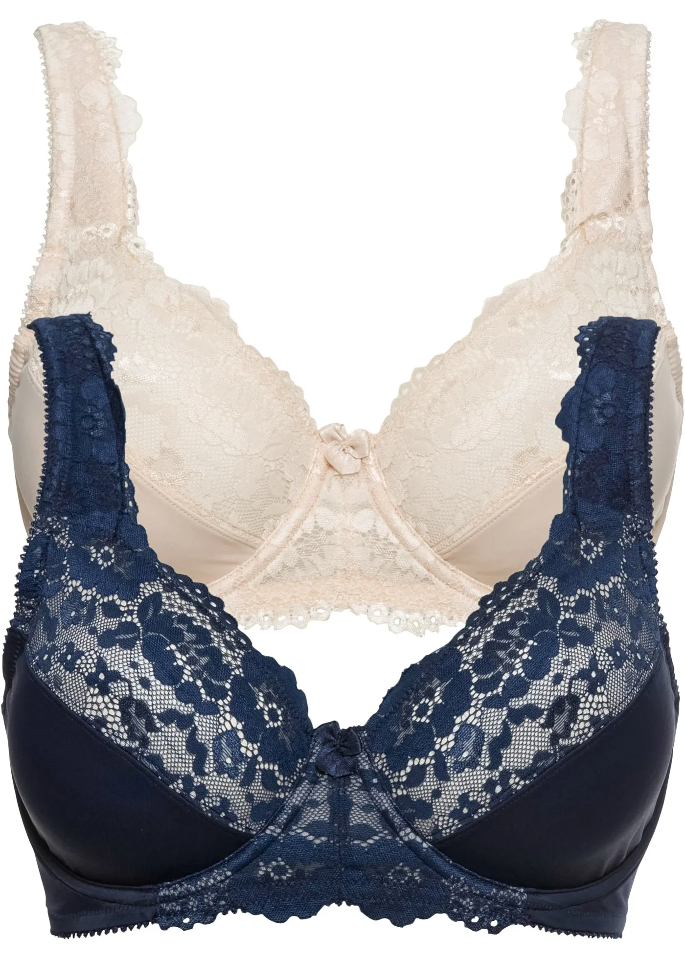 Reggiseno minimizer con ferretto (pacco da 2) (Blu) - bpc selection