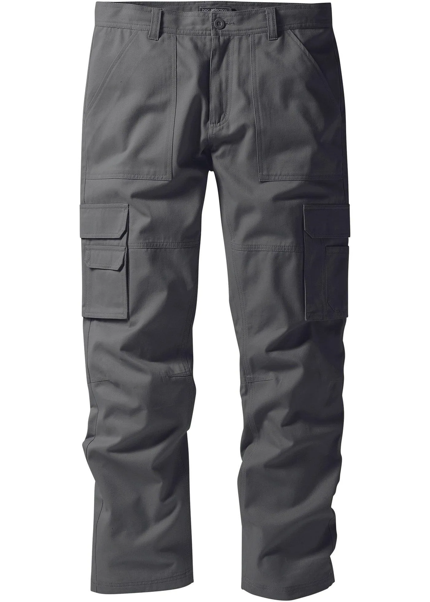 Pantaloni cargo con Teflon regular fit straight (Grigio) - bpc selection