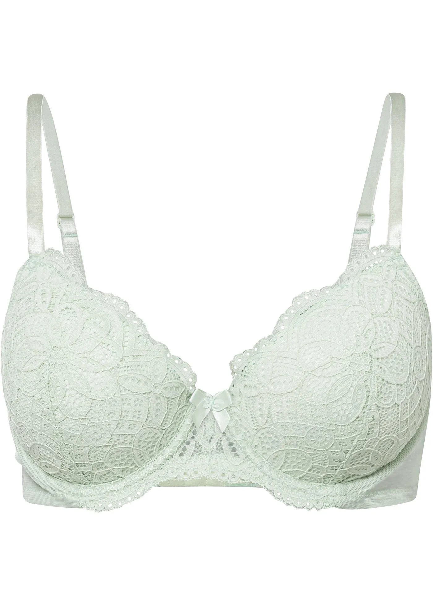 Reggiseno con coppe preformate e ferretto (Verde) - BODYFLIRT