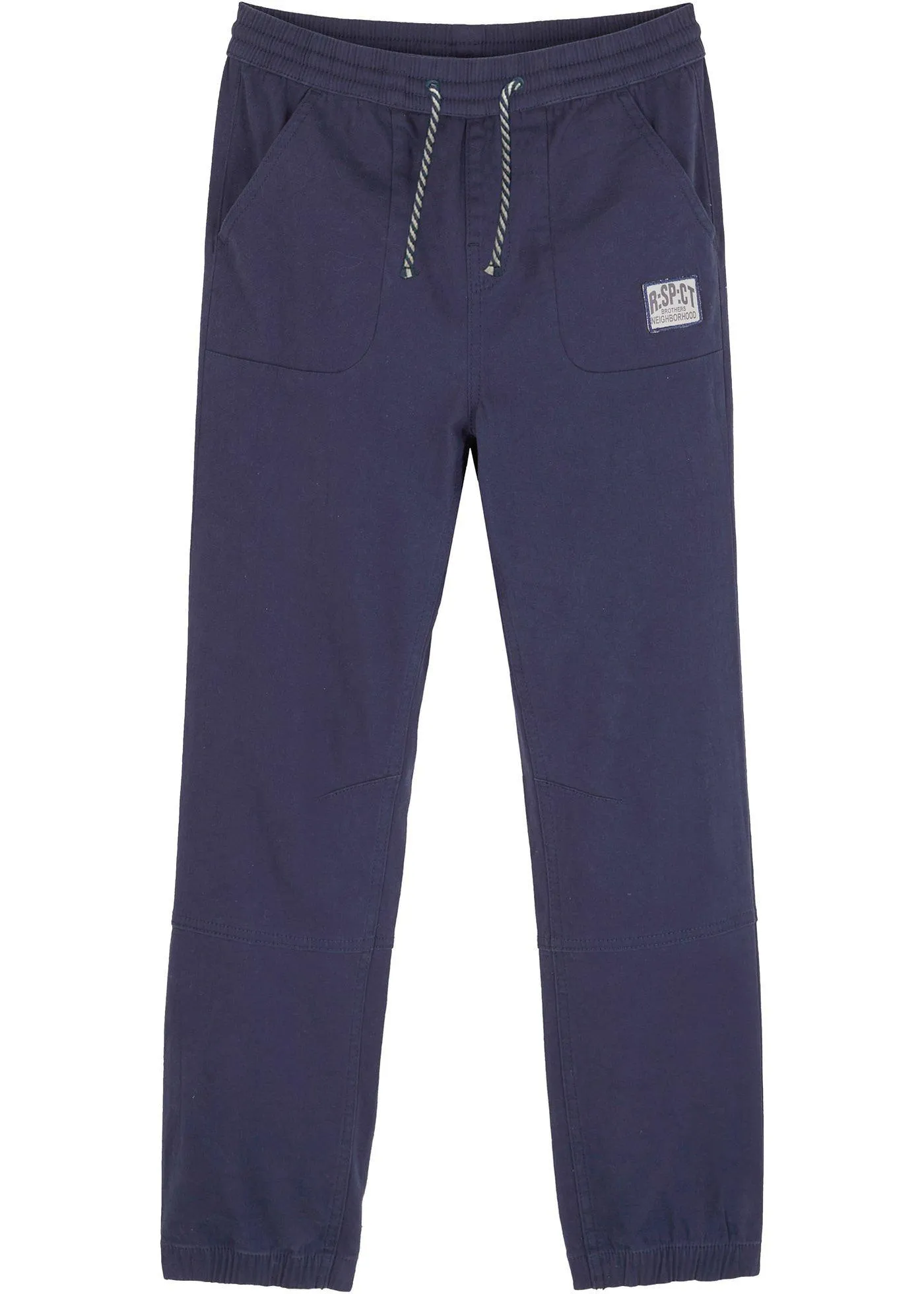 Pantaloni in twill elasticizzato slim fit (Blu) - John Baner JEANSWEAR