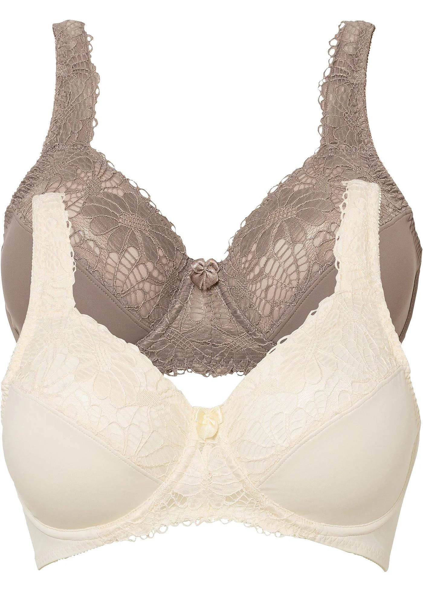 Reggiseno minimizer con ferretto (pacco da 2) (Beige) - bpc selection