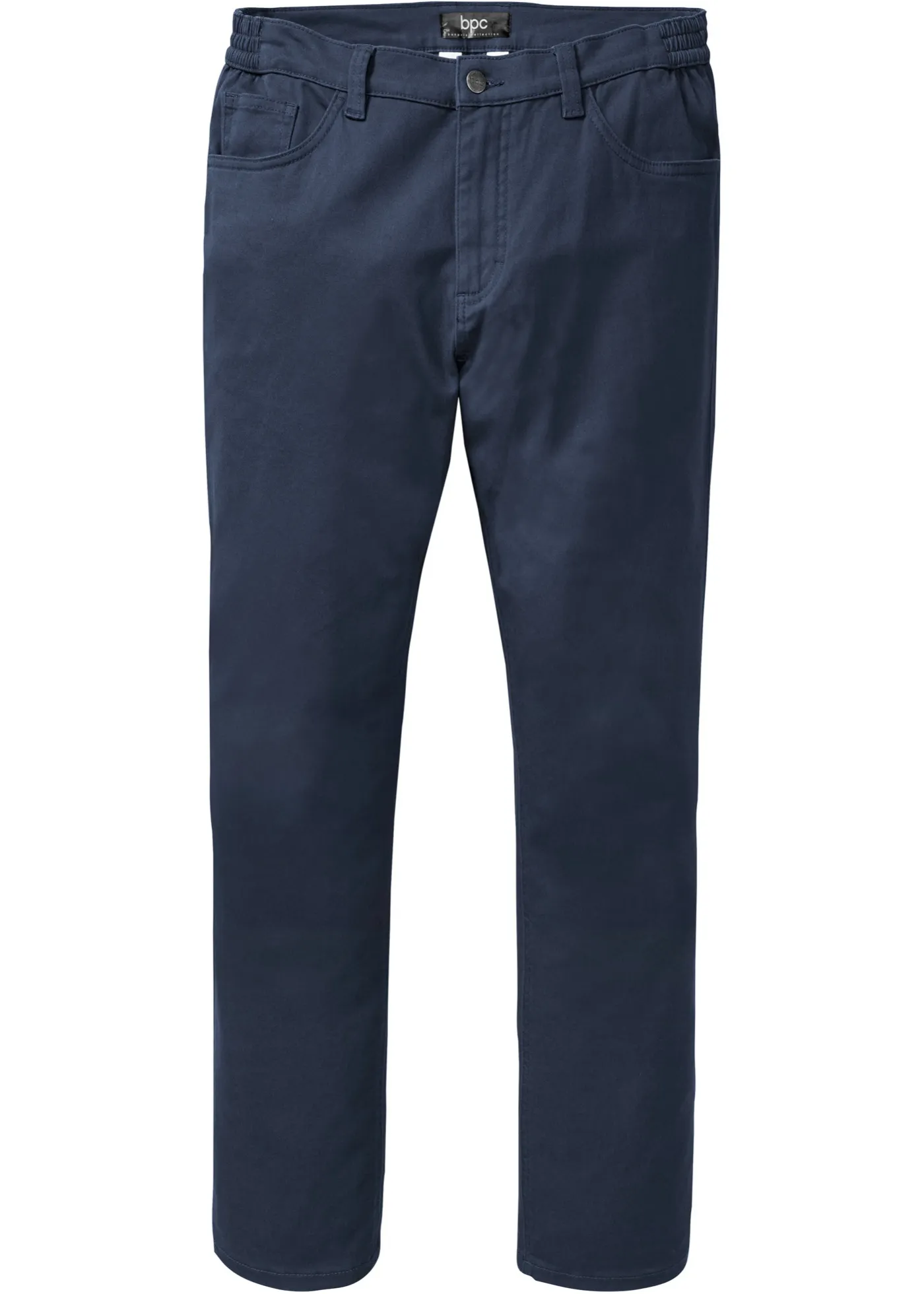 Pantaloni elasticizzati con taglio comfort slim fit straight (Blu) - bpc bonprix collection
