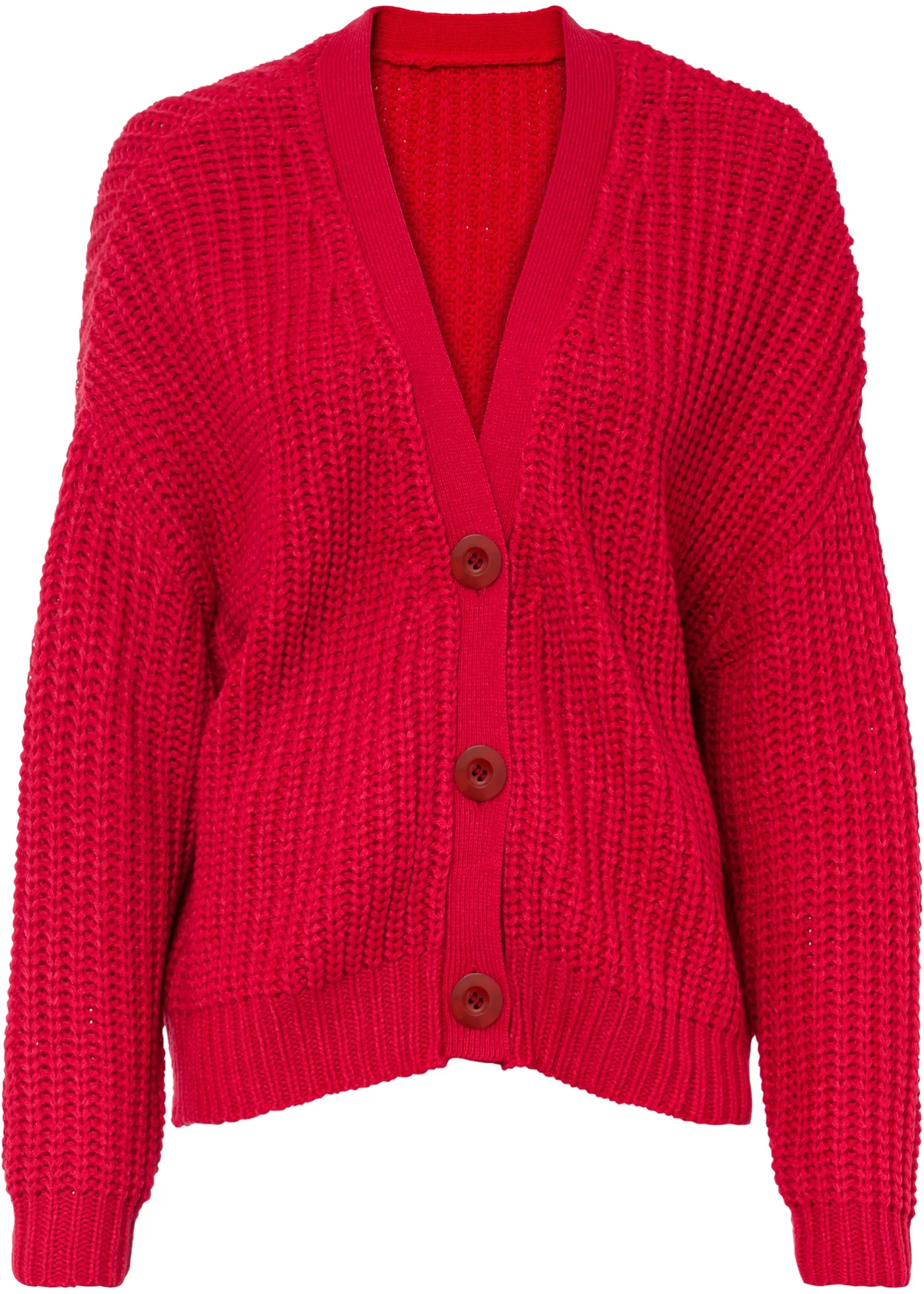 Cardigan (Rosso) - BODYFLIRT boutique