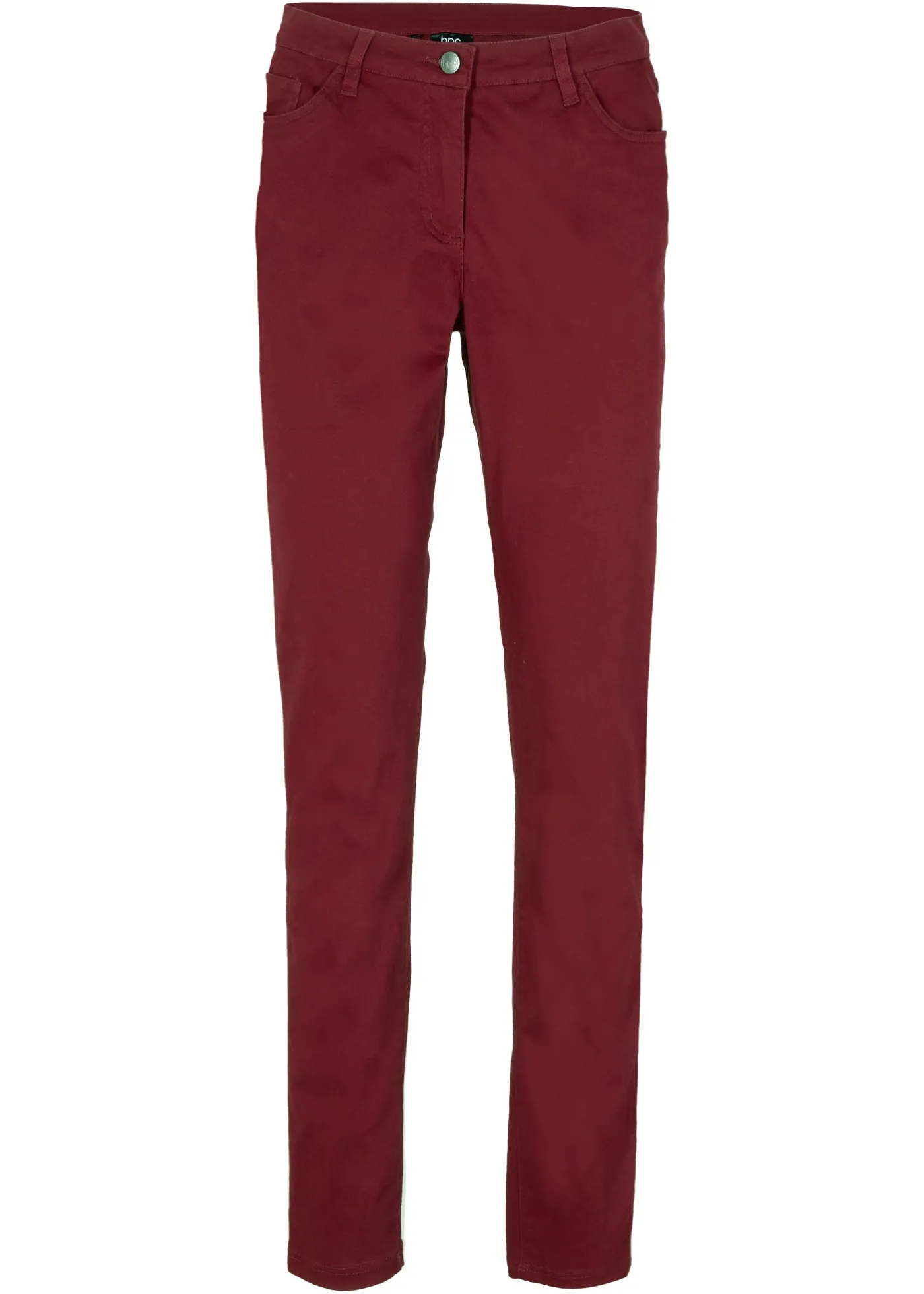 Pantaloni elasticizzati slim fit (Rosso) - bpc bonprix collection