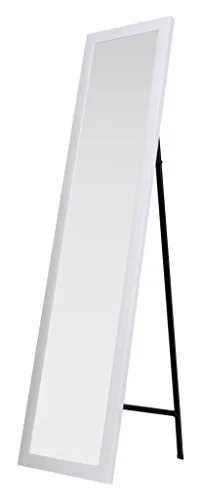 King Home S1710527 Specchio da Pavimento con Cornice, Bianco, 30X150H