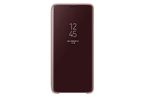 Samsung Galaxy S9+ Clear View Standing Cover, Gold