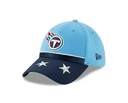 New Era NFL TENNESSEE TITANS 2019 Official ON-STAGE 39THIRTY Stretch Fit Draft Cap, Größe:M/L