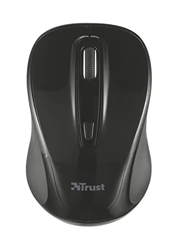 Trust Xani Mouse Ottico Compatto Wireless con Tecnologia Bluetooth, Nero