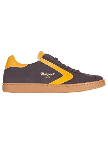 Valsport Sneakers Olimpia Nabuk, Scarpe Tempo Libero Uomo, Logo Senape 71506 Marrone, A/I 2019 (43 EU)