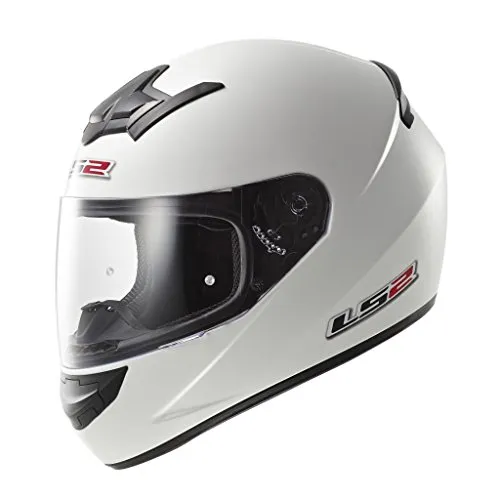 LS2 - Casco Moto, Bianco, XL