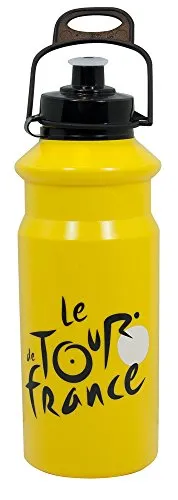 Tour de France-Borraccia da 700 ml, Colore: Nero/Giallo
