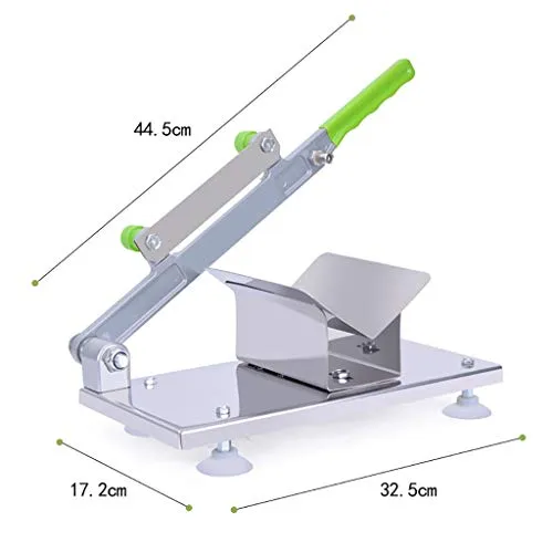 Affettatrice Manuale Manuale in Acciaio Inossidabile per affettatrice, per Cucina Domestica Affettatrice per Fogli di Verdure per affettare Alimenti per Formaggi
