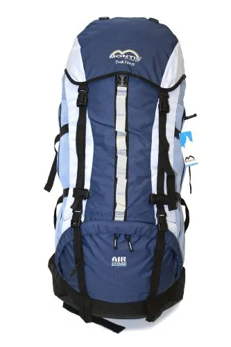 MONTIS Trek 70+10 - Zaino da Trekking, 80 L, 85 x 36, 2450g