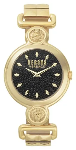 Versus Versace Orologio Analogueico Quarzo Donna con Cinturino in Acciaio Inox VSPOL3418